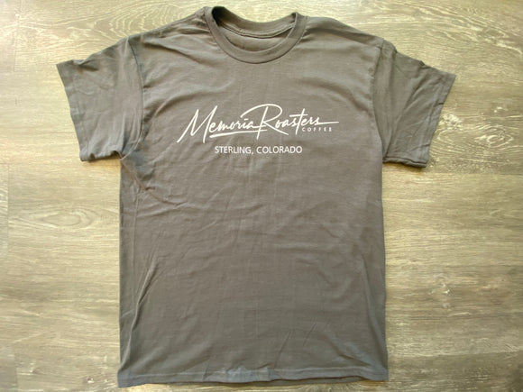 Men’s Charcoal-Gray Tee (SMALL)