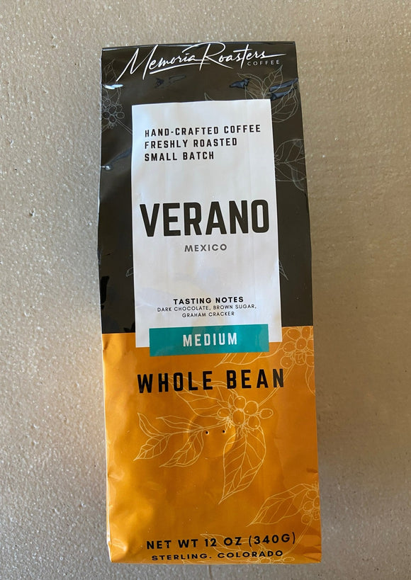 Verano / Medium Roast / Whole Bean